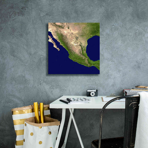 Image of 'Earth as Art: Mexico and Central America' Canvas Wall Art,18 x 18