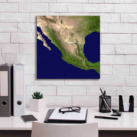 Image of 'Earth as Art: Mexico and Central America' Canvas Wall Art,18 x 18