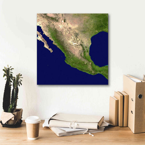 Image of 'Earth as Art: Mexico and Central America' Canvas Wall Art,18 x 18