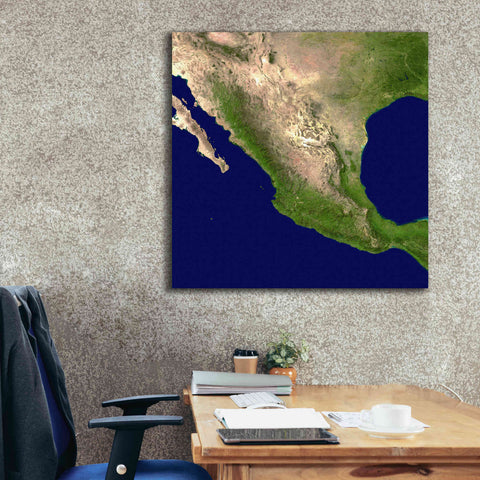 Image of 'Earth as Art: Mexico and Central America' Canvas Wall Art,37 x 37