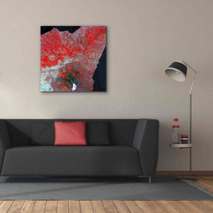 'Earth as Art: Mt. Etna' Canvas Wall Art,37 x 37
