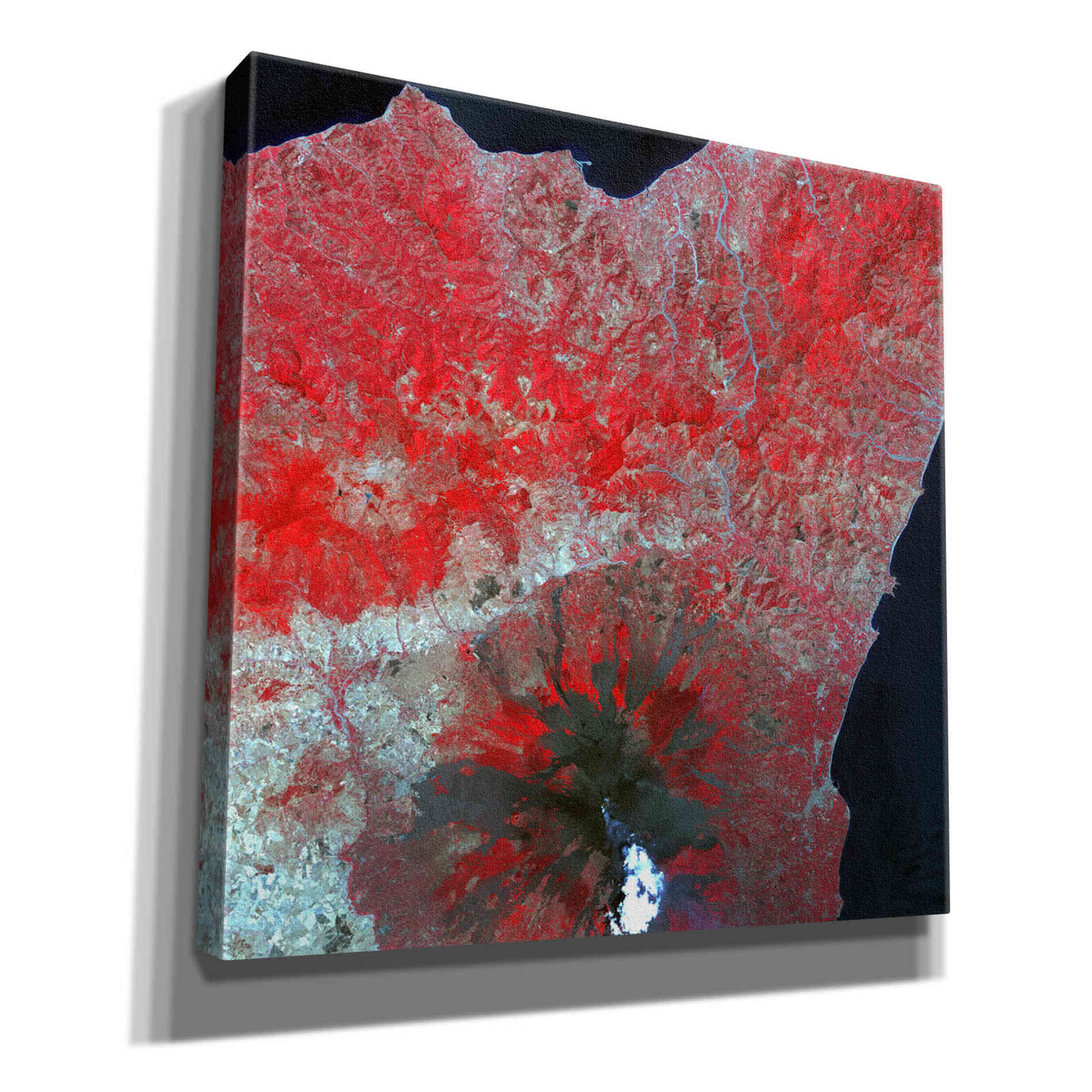 'Earth as Art: Mt. Etna' Canvas Wall Art