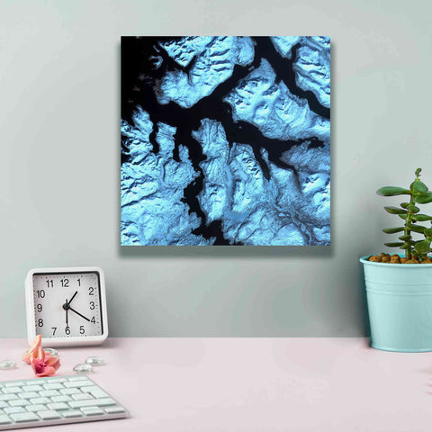 Image of 'Earth as Art: Northern Norway' Canvas Wall Art,12 x 12