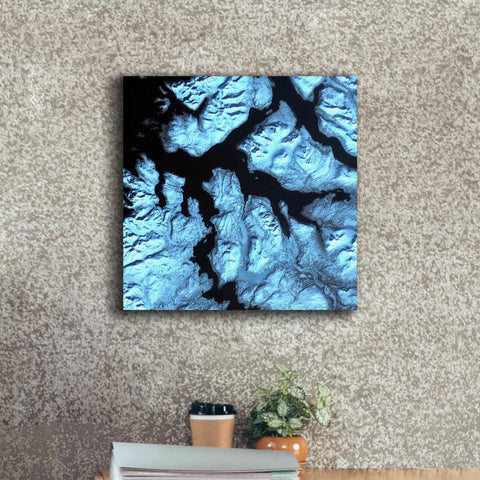 Image of 'Earth as Art: Northern Norway' Canvas Wall Art,18 x 18