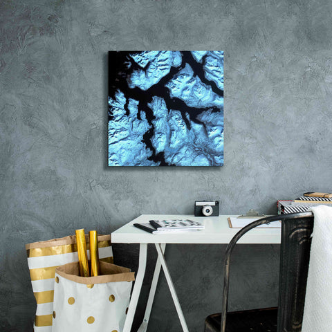 Image of 'Earth as Art: Northern Norway' Canvas Wall Art,18 x 18