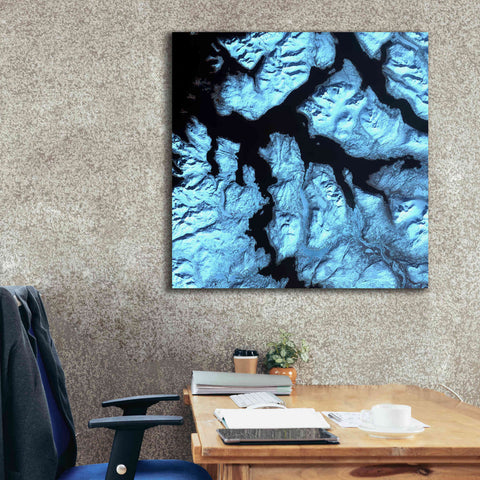 Image of 'Earth as Art: Northern Norway' Canvas Wall Art,37 x 37