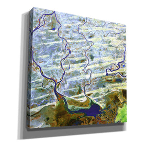 'Earth as Art: Niger River' Canvas Wall Art