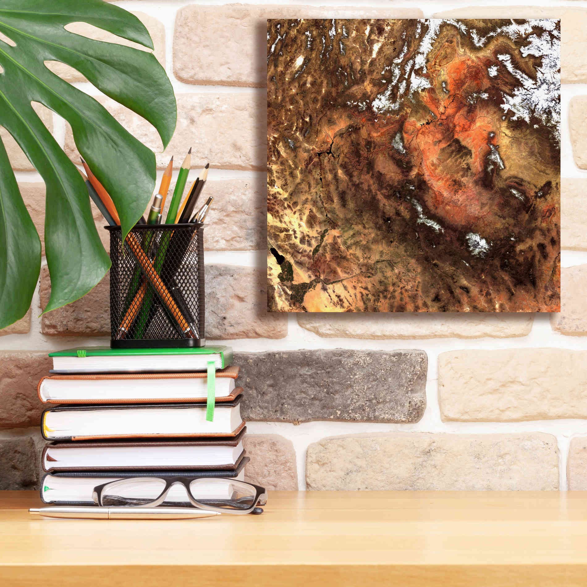 'Earth as Art: North America' Canvas Wall Art,12 x 12