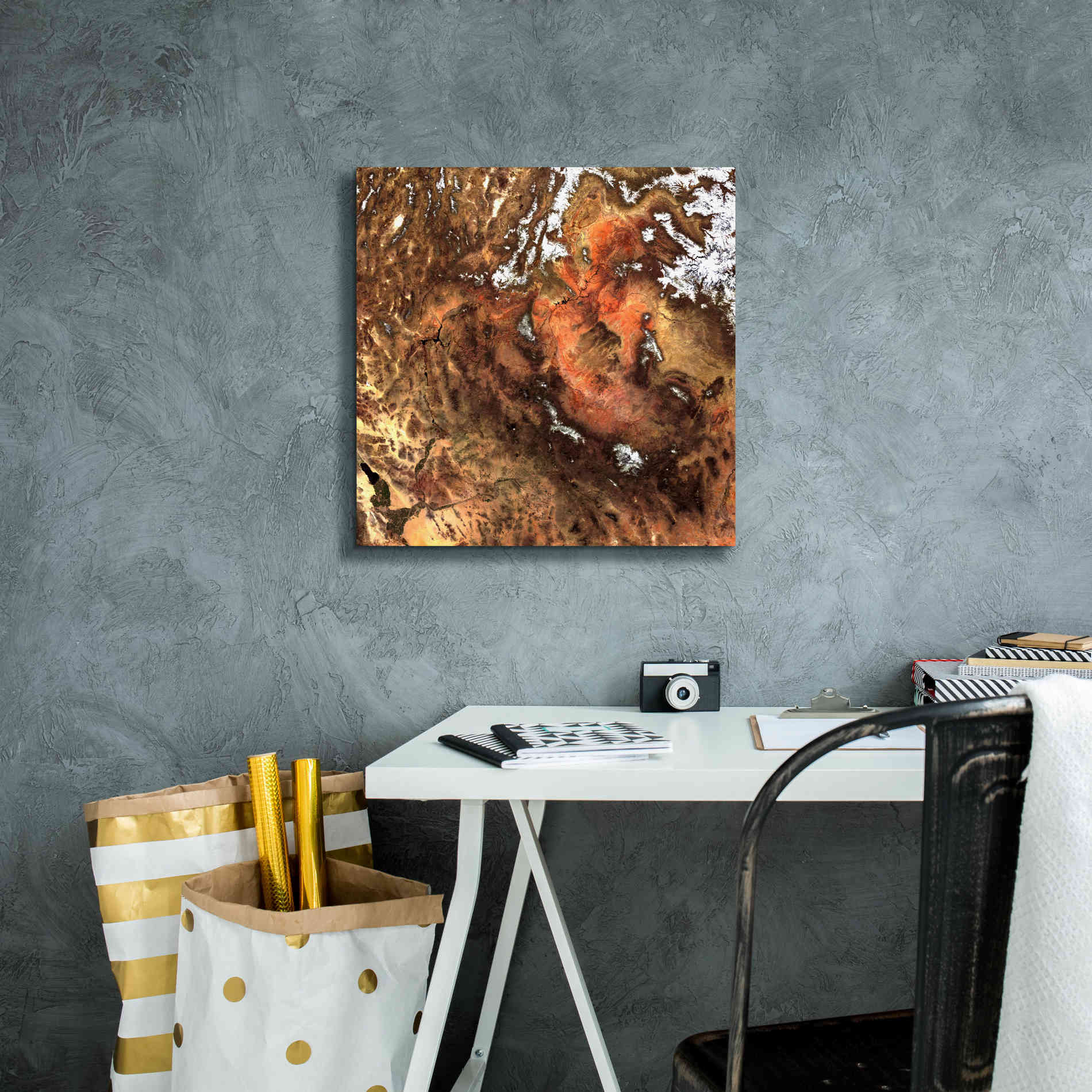 'Earth as Art: North America' Canvas Wall Art,18 x 18