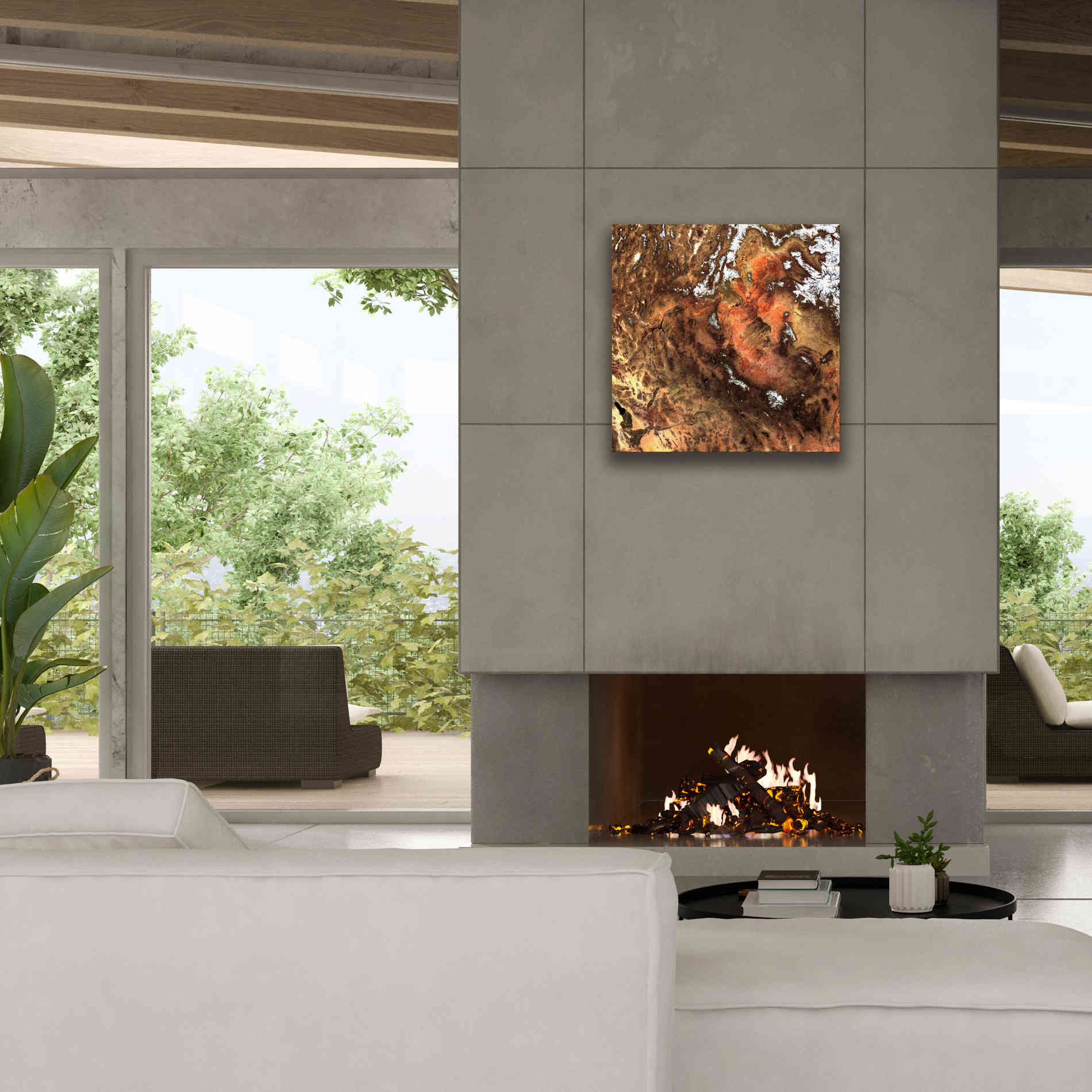 'Earth as Art: North America' Canvas Wall Art,26 x 26