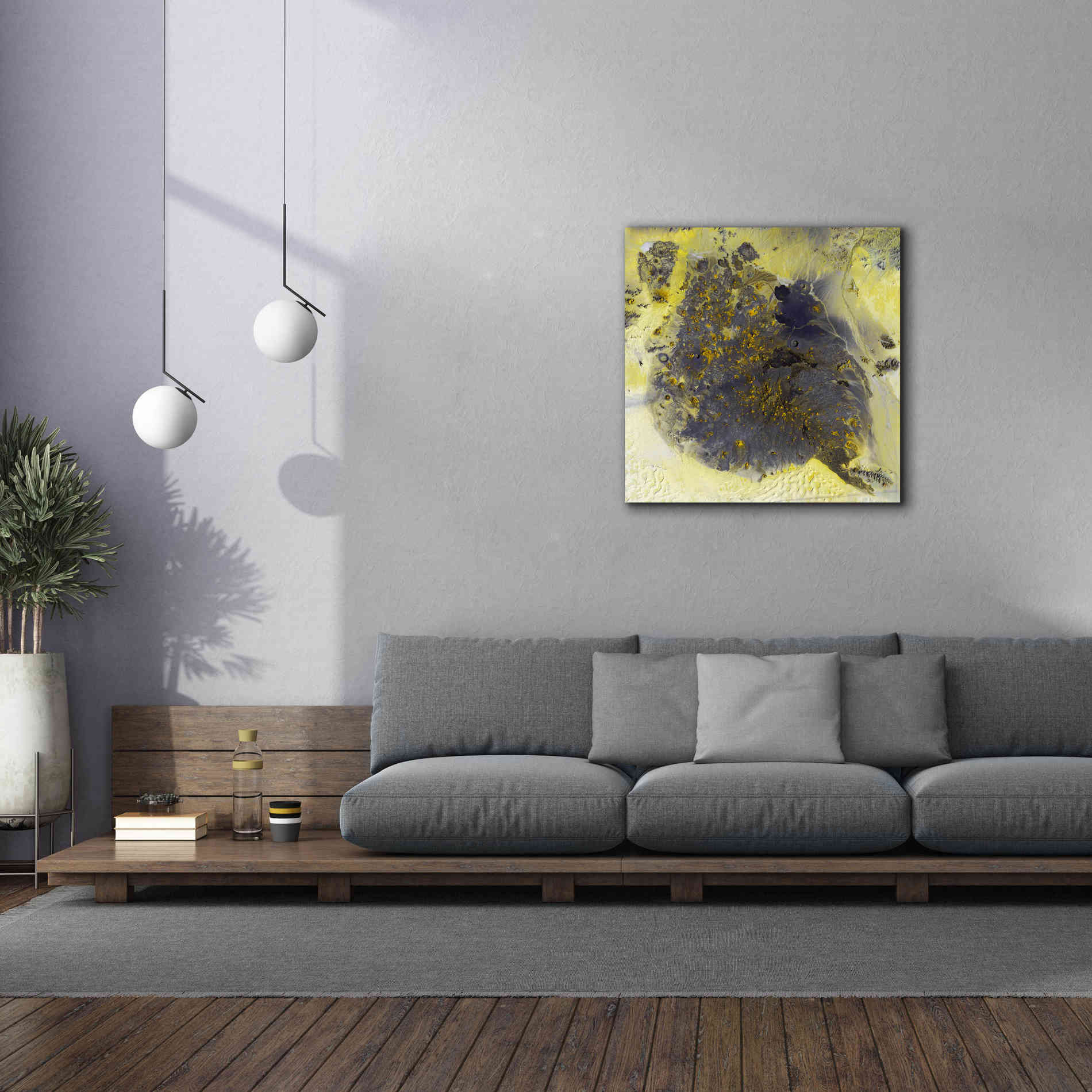'Earth as Art: Pinacate Volcano' Canvas Wall Art,37 x 37