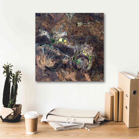 Image of 'Earth as Art: Shoemaker ' Canvas Wall Art,18 x 18