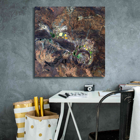 Image of 'Earth as Art: Shoemaker ' Canvas Wall Art,26 x 26