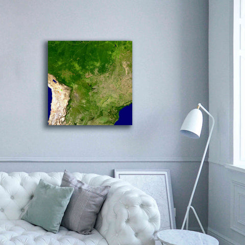Image of 'Earth as Art: South America' Canvas Wall Art,37 x 37