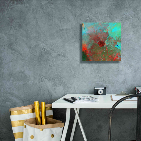 Image of 'Earth as Art: The Syrian Desert' Canvas Wall Art,12 x 12