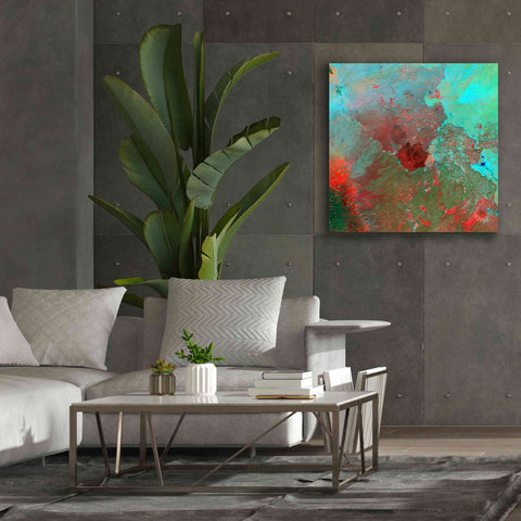 Image of 'Earth as Art: The Syrian Desert' Canvas Wall Art,37 x 37