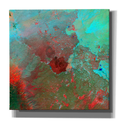 Image of 'Earth as Art: The Syrian Desert' Canvas Wall Art