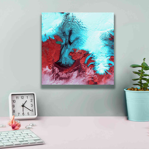 Image of 'Earth as Art: Vatnajokull ' Canvas Wall Art,12 x 12