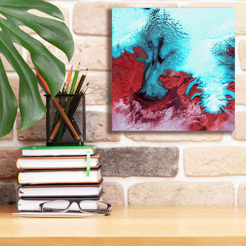 Image of 'Earth as Art: Vatnajokull ' Canvas Wall Art,12 x 12