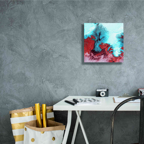 Image of 'Earth as Art: Vatnajokull ' Canvas Wall Art,12 x 12