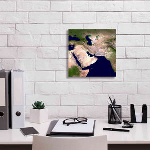 'Earth as Art: Western Asia' Canvas Wall Art,12 x 12