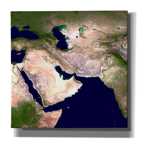 Image of 'Earth as Art: Western Asia' Canvas Wall Art