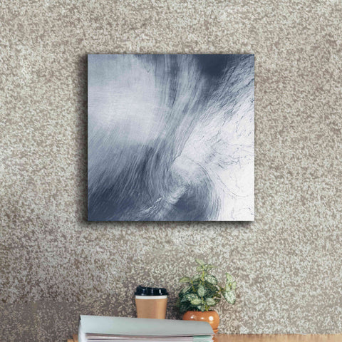 Image of 'Earth as Art: Whirlpool Clouds' Canvas Wall Art,18 x 18