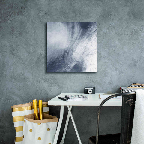 Image of 'Earth as Art: Whirlpool Clouds' Canvas Wall Art,18 x 18