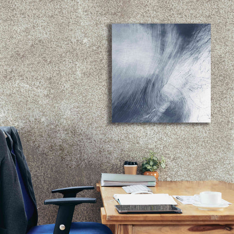 Image of 'Earth as Art: Whirlpool Clouds' Canvas Wall Art,26 x 26