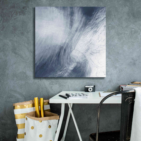 Image of 'Earth as Art: Whirlpool Clouds' Canvas Wall Art,26 x 26