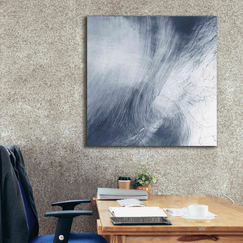 Image of 'Earth as Art: Whirlpool Clouds' Canvas Wall Art,37 x 37