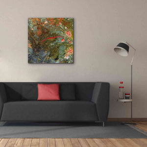 'Earth as Art: Anyuyskiy Volcano,' Canvas Wall Art,37 x 37