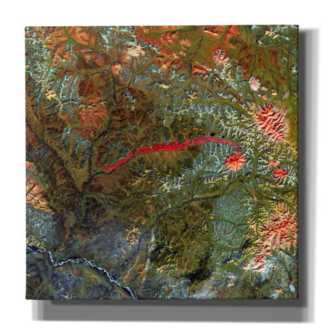 Image of 'Earth as Art: Anyuyskiy Volcano,' Canvas Wall Art