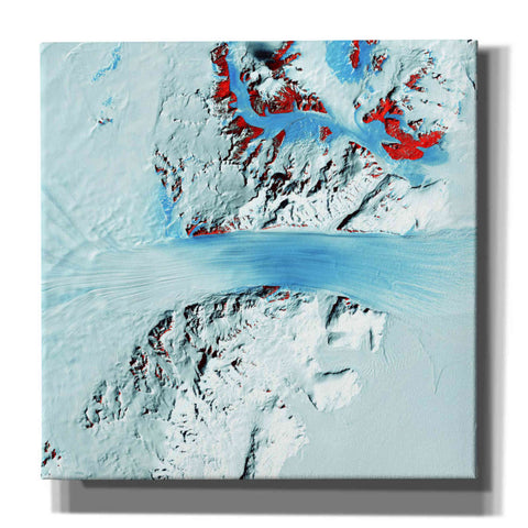 Image of 'Earth as Art: Byrd Glacier,' Canvas Wall Art