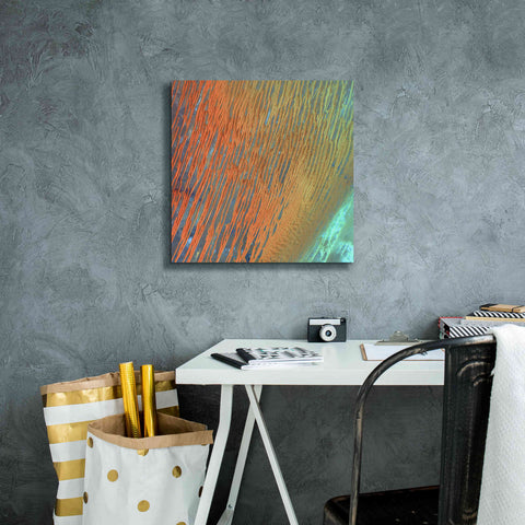 Image of 'Earth as Art: Desert Patterns,' Canvas Wall Art,18 x 18