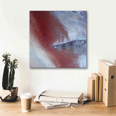 Image of 'Earth as Art: Empty Quarter,' Canvas Wall Art,18 x 18