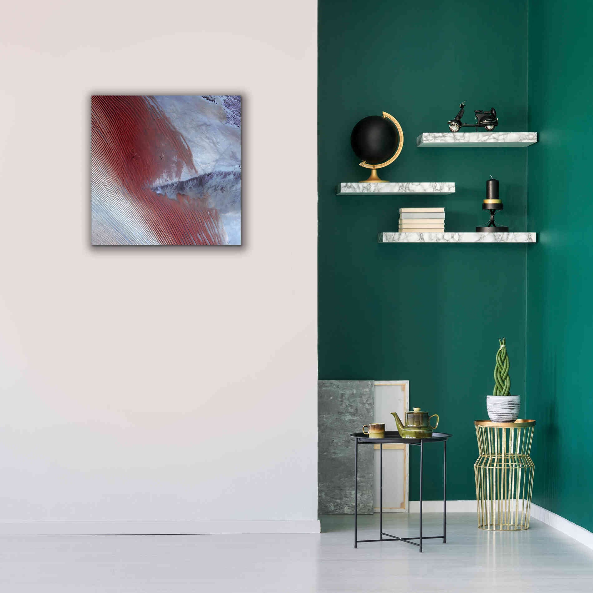 'Earth as Art: Empty Quarter,' Canvas Wall Art,26 x 26