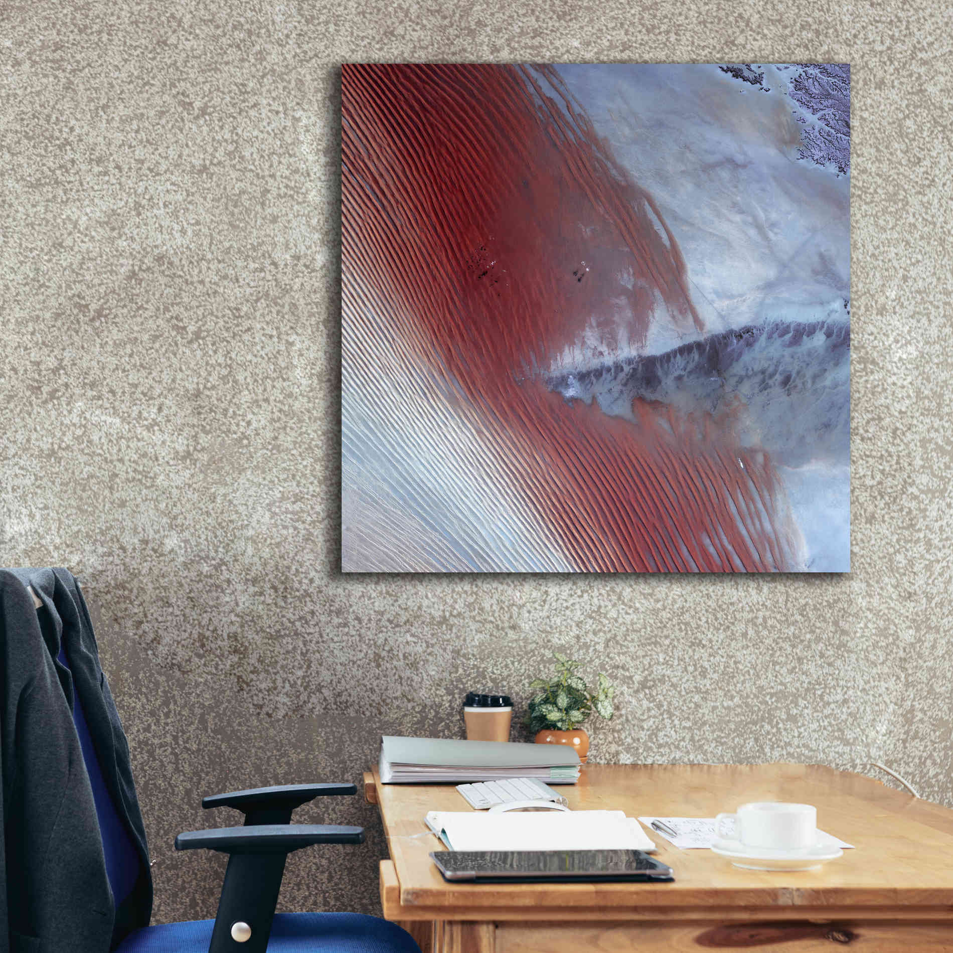 'Earth as Art: Empty Quarter,' Canvas Wall Art,37 x 37