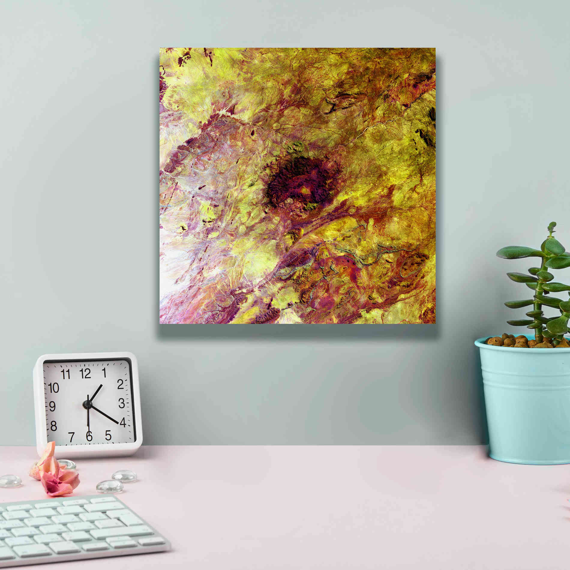 'Earth as Art: Erongo Massif,' Canvas Wall Art,12 x 12