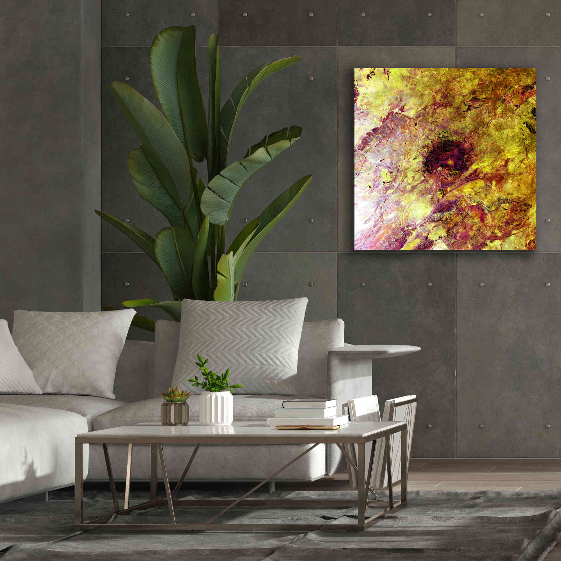 'Earth as Art: Erongo Massif,' Canvas Wall Art,37 x 37