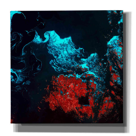 Image of 'Earth as Art: Ghostly Ice,' Canvas Wall Art