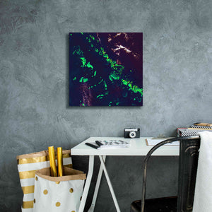 'Earth as Art: Great Barrier Reef,' Canvas Wall Art,18 x 18