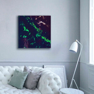 'Earth as Art: Great Barrier Reef,' Canvas Wall Art,37 x 37