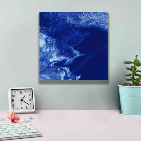 Image of 'Earth as Art: Ice Stars,' Canvas Wall Art,12 x 12