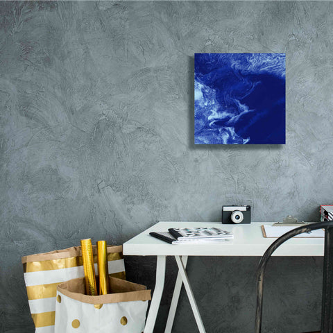 Image of 'Earth as Art: Ice Stars,' Canvas Wall Art,12 x 12