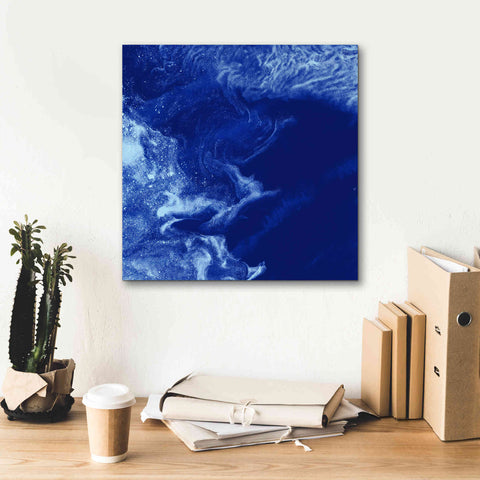 Image of 'Earth as Art: Ice Stars,' Canvas Wall Art,18 x 18