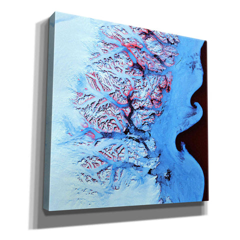 Image of 'Earth as Art: Ice Waves,' Canvas Wall Art