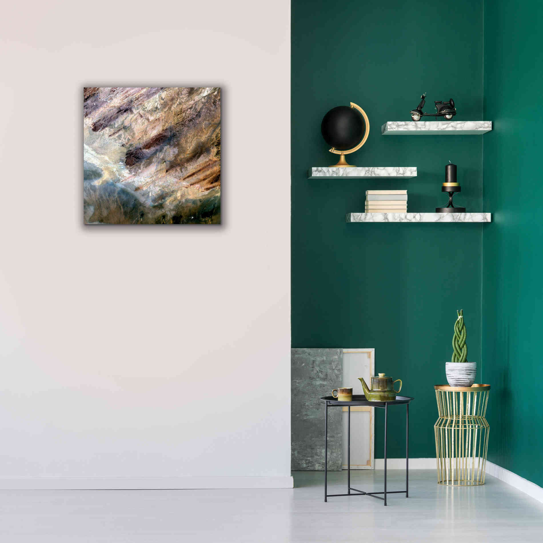 'Earth as Art: Impact,' Canvas Wall Art,26 x 26