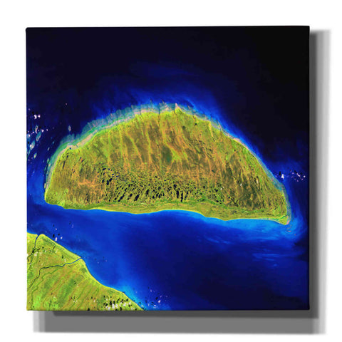 Image of 'Earth as Art: Island Rebound,' Canvas Wall Art,12x12x1.1x0,18x18x1.1x0,26x26x1.74x0,37x37x1.74x0