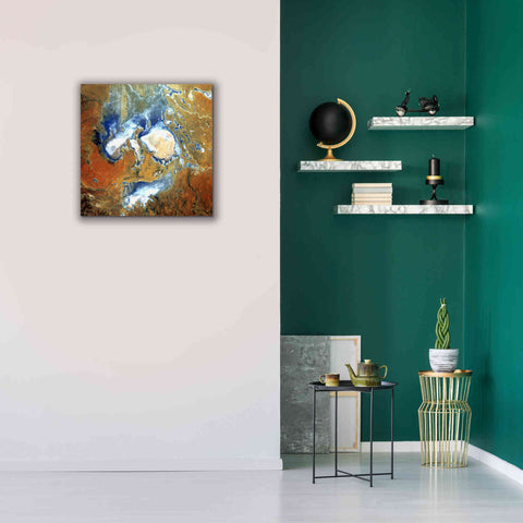 Image of 'Earth as Art: Lake Eyre,' Canvas Wall Art,26 x 26